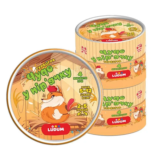 

Настольная игра "Чудо в перьях" LG2045-57 украинский язык