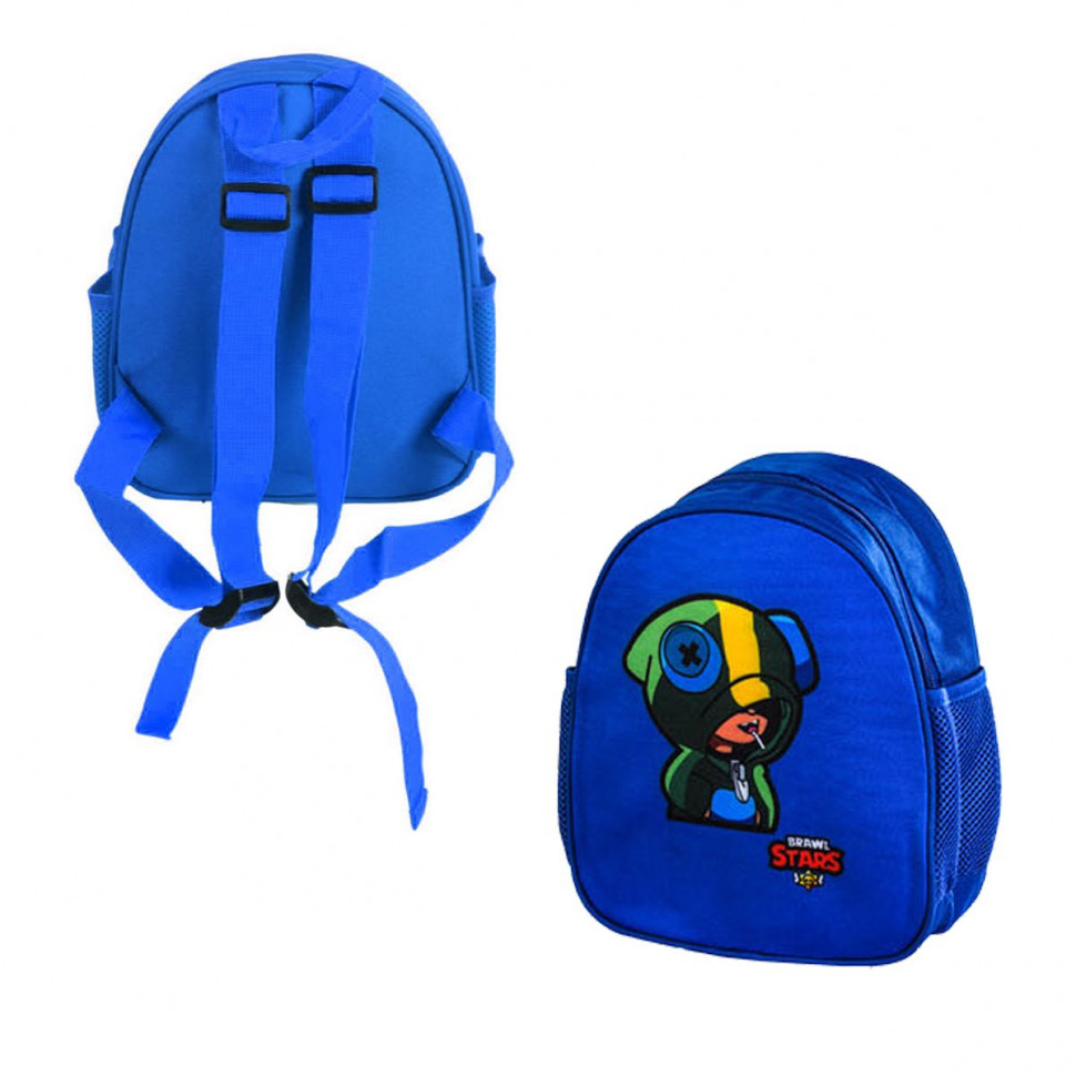 

Рюкзак детский "Леон" Bambi BS11220, 22х11х27 см, Бравл Старс ( Синий)