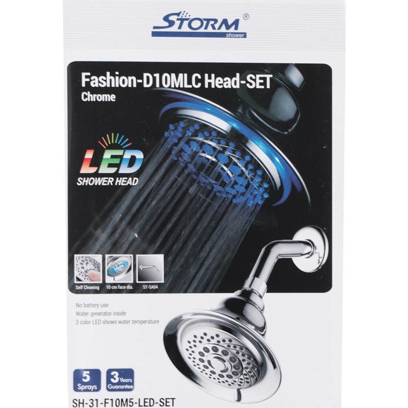 

Лейка STORM SH-31-F10M5-LED-SET (ST0019)
