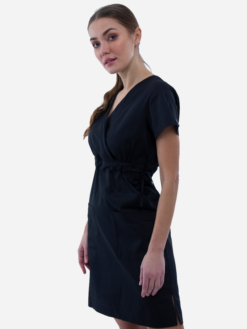 

Медицинское платье In White 133  Черное, Медицинское платье In White 133 42 Черное