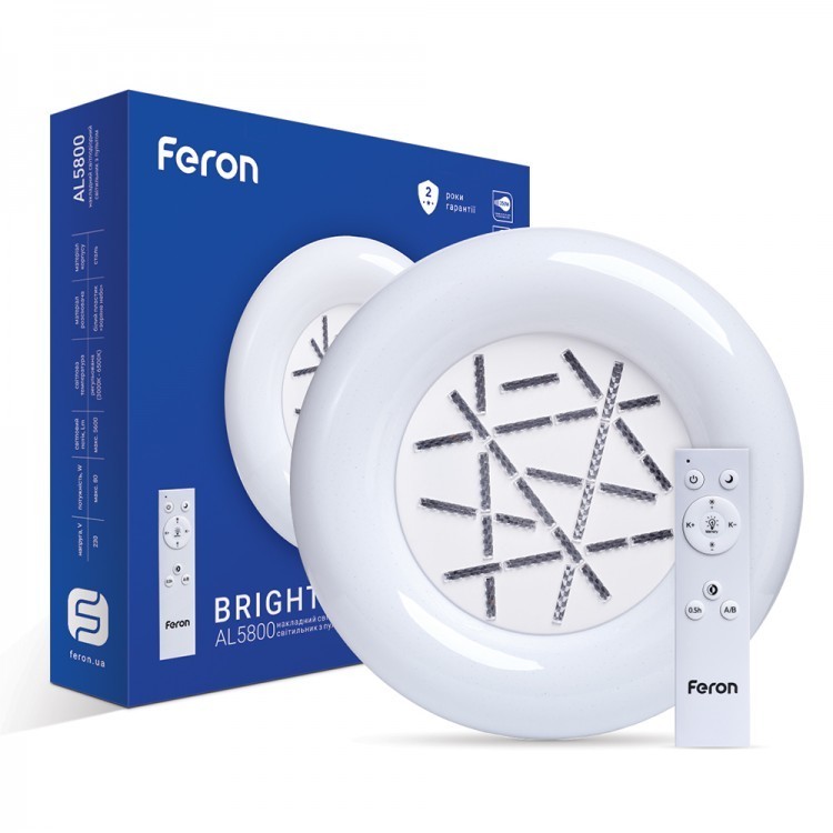 

Світлодіодній світильник Feron AL5800 BRIGHT 80W