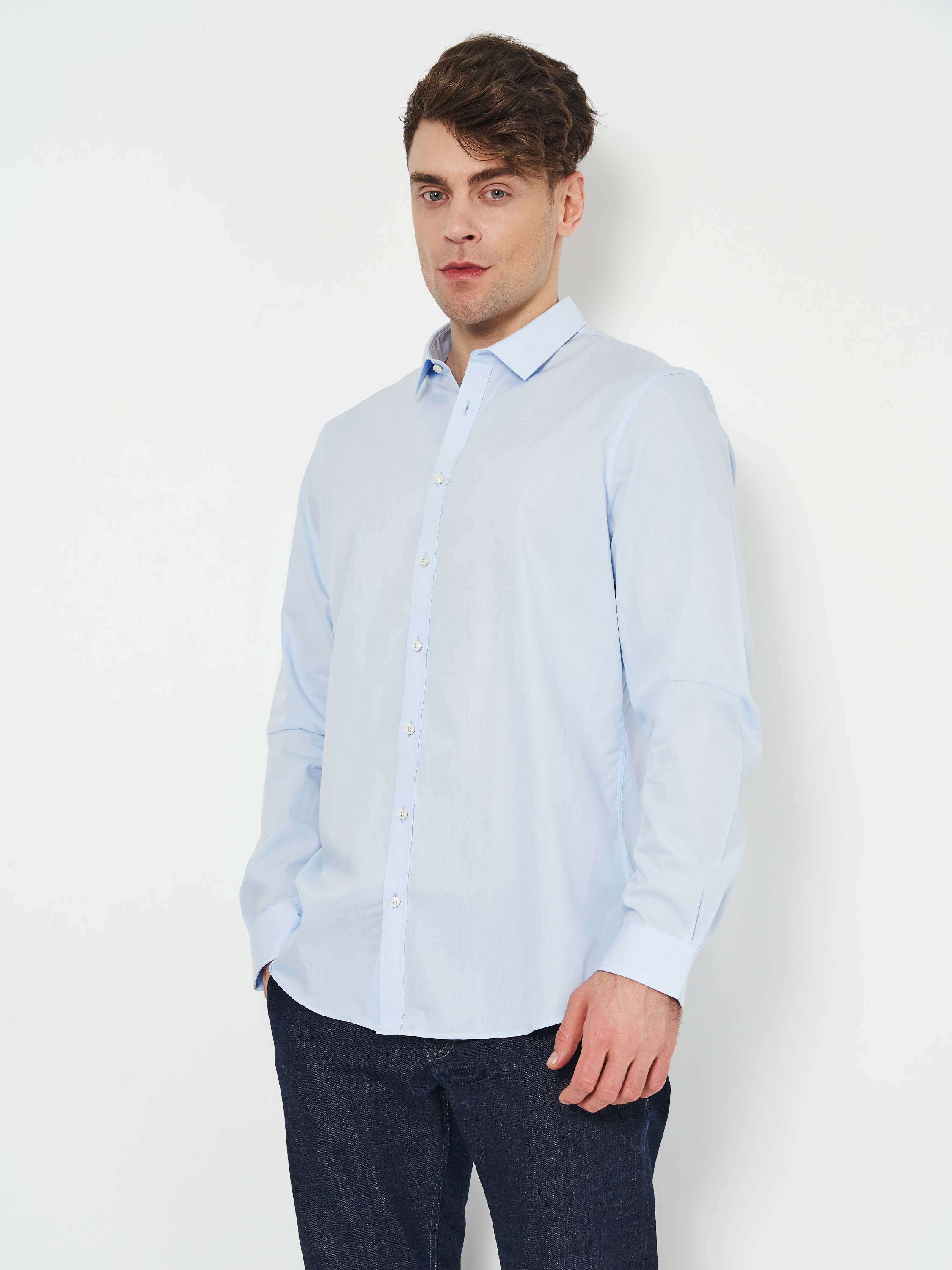 

Рубашка C&A 08-258301-001  Голубая (СА2000001861110, Рубашка C&A 08-258301-001 41 Голубая (СА2000001861110)