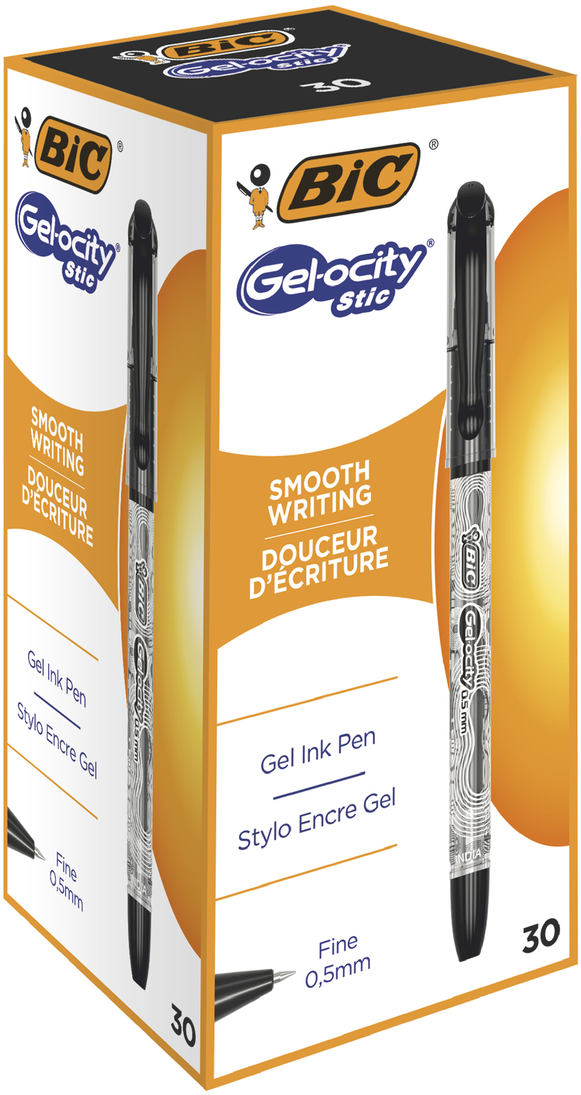 

Набор гелевых ручек BIC Gelocity Stic Черный 0.5 мм 30 шт (3086123546301)