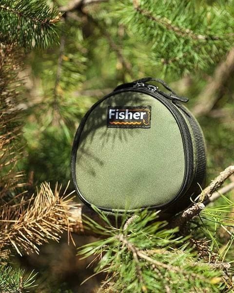 

Чехол жёсткий для 1 катушки размером шпули до 2500 Fisher К-055
