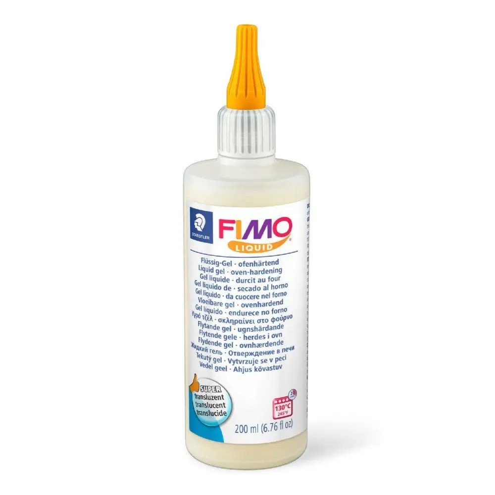 

Жидкая полимерная глина Fimo liquid гель прозрачная 200 мл Staedtler, 805100