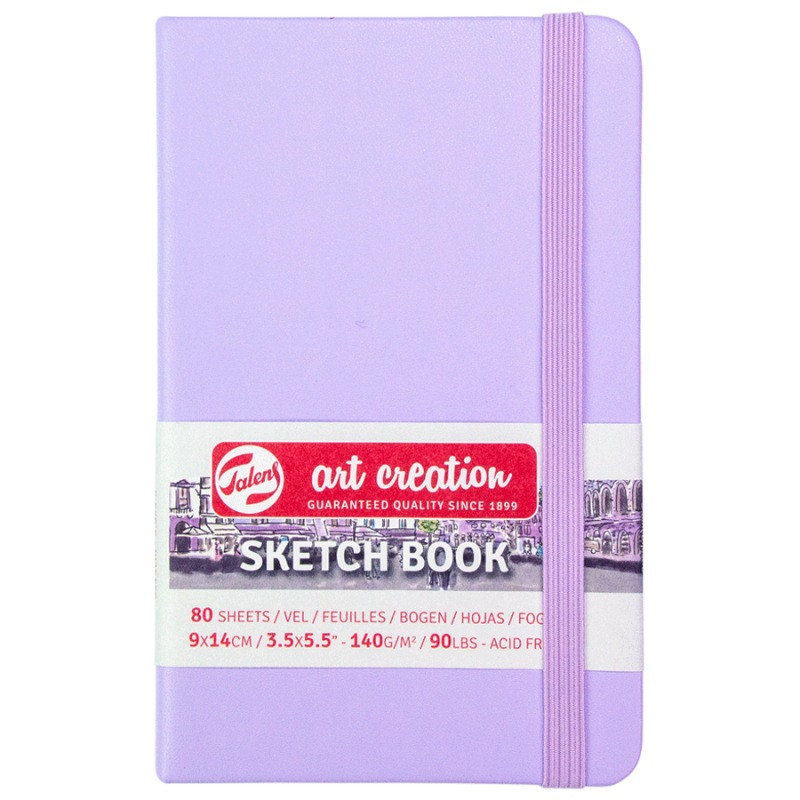 

Блокнот для графики Talens Art Creation А6 140 г/м 80 листов Pastel Violet Royal Talens, 9314131