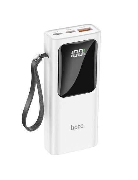 

Павербанк Hoco Quick Charge 10000 мАч USB/Lightning/Type-C white
