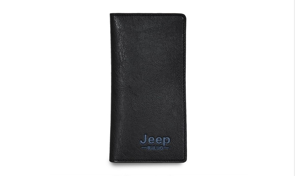 

Мужской кошелек портмоне Jeep Buluo Carteira 8068 Черный