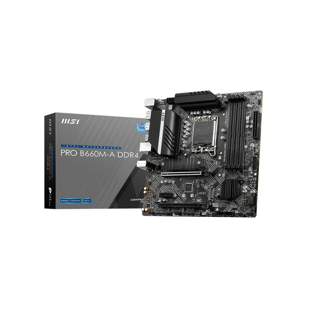 

Материнская плата MSI PRO B660M-A DDR4