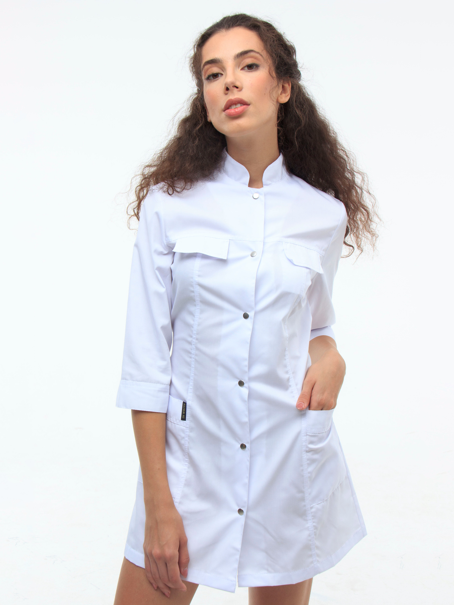 

Медицинский халат In White 103  Белый, Медицинский халат In White 103 42 Белый