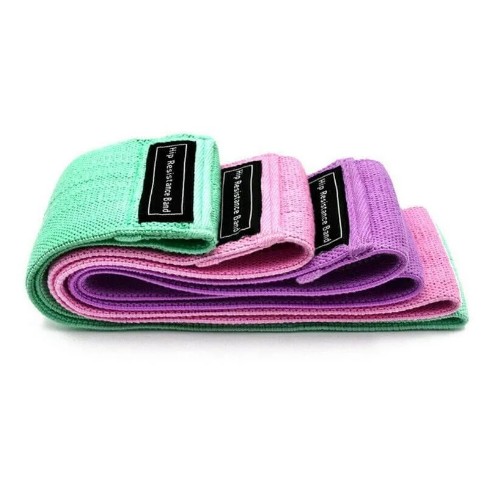 

Набор тканевых резинок для фитнеса LUTING 3в1