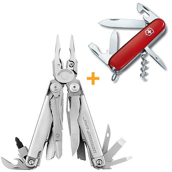 

Комплект Мультитул Leatherman SURGE 830165 + Нож Victorinox Spartan Red 1.3603