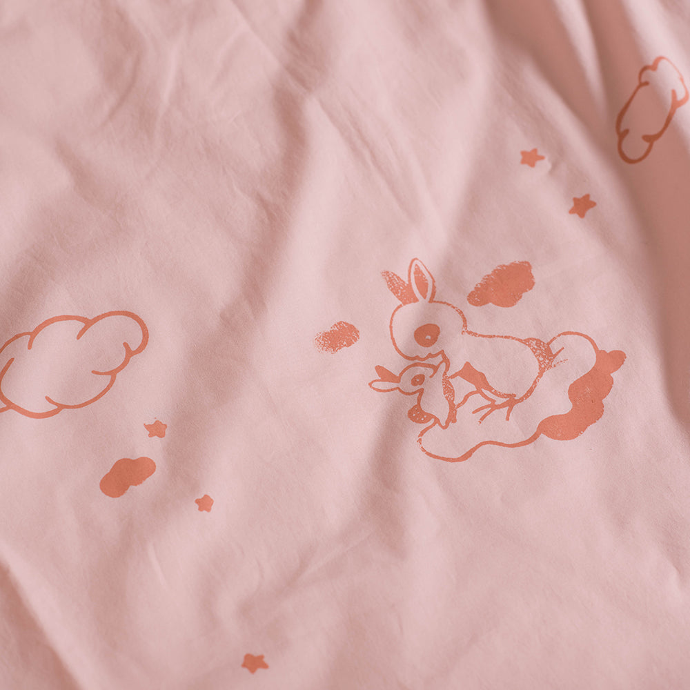 

Постельное белье Home me Baby Hug me Детское 60х120 Вареный хлопок Premium Сиреневое