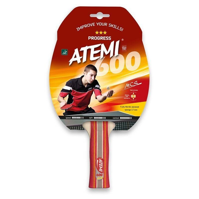 

Ракетка для настольного тенниса Atemi 600 R2619