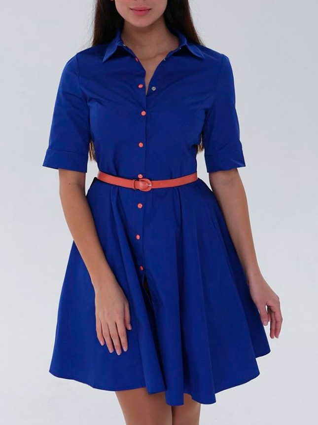 

Медицинское платье In White 119  Королевский Нави, Медицинское платье In White 119 48 Королевский Нави