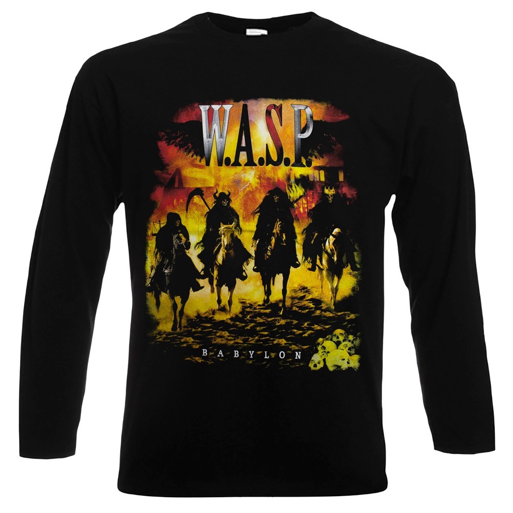 

Футболка с длинным рукавом Talisman W.A.S.P. Babylon Черный XXL (LSF-224)