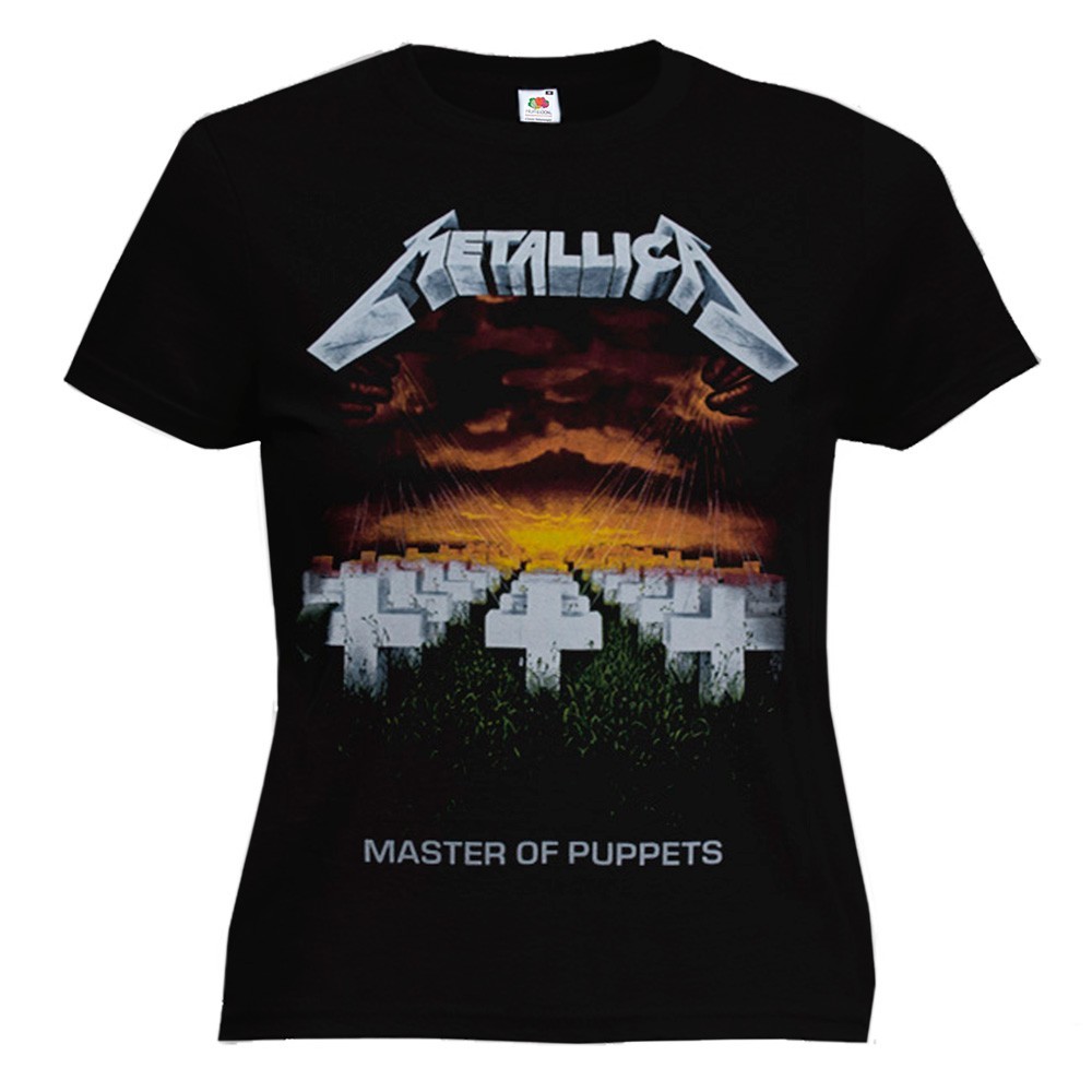 

Футболка женская Talisman METALLICA Master of Puppets Черный, Футболка женская Talisman METALLICA Master of Puppets Черный XS