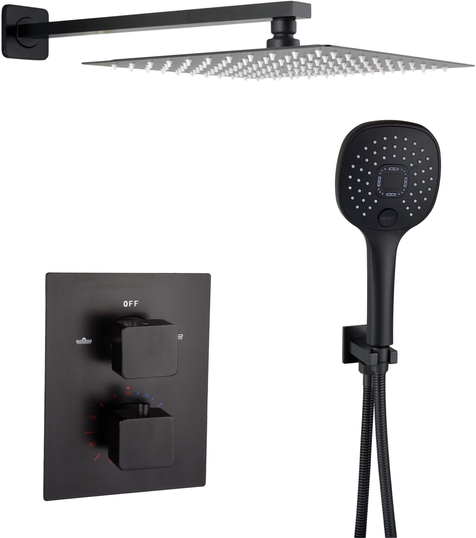 

Душевой гарнитур Globus Lux GLM-405-BB-TT-SMART