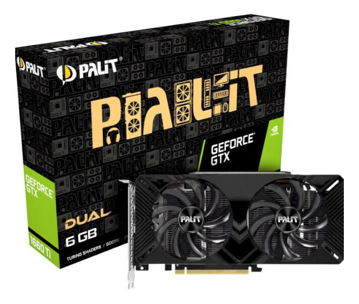 

Відеокарта GF GTX 1660 Ti 6GB GDDR6 Dual Palit (NE6166T018J9-1160C)