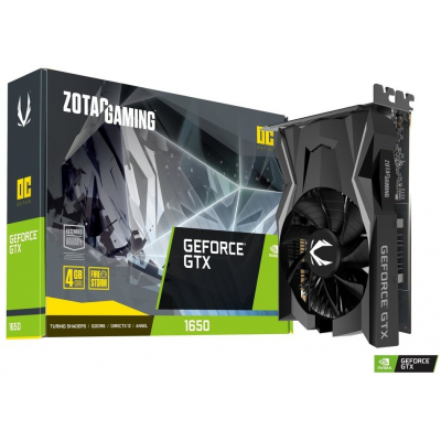 

Відеокарта Zotac GeForce GTX1650 4096Mb OC D6 (ZT-T16520F-10L)