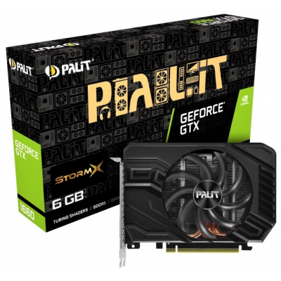 

Відеокарта Palit GeForce GTX1660 6144Mb StormX (NE51660018J9-165F)