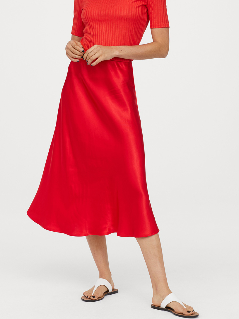 

Юбка H&M 9501612bar  Красная, Юбка H&M 9501612bar S Красная