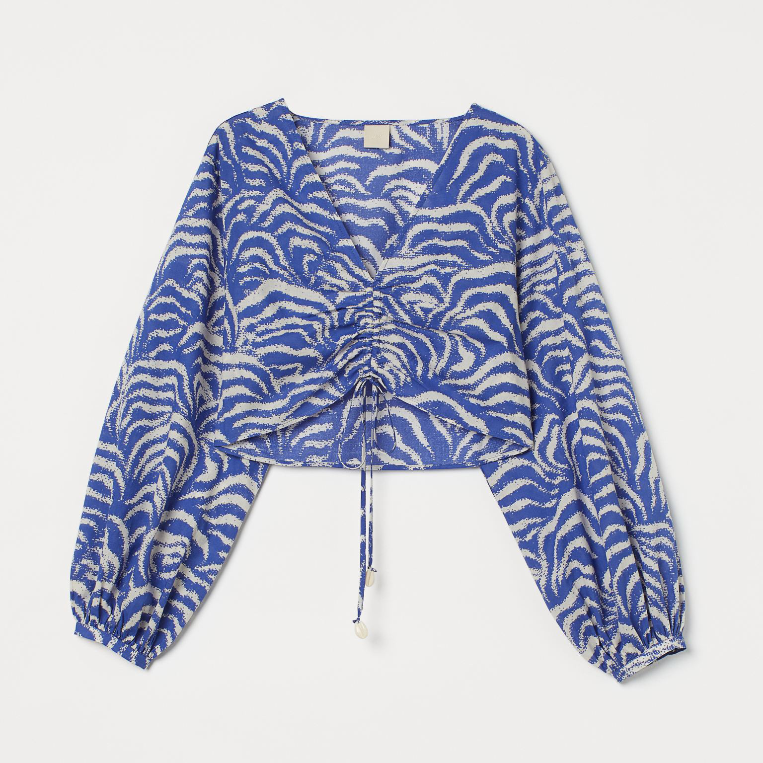 

Топ H&M 9906063abr  Синий, Топ H&M 9906063abr XS Синий