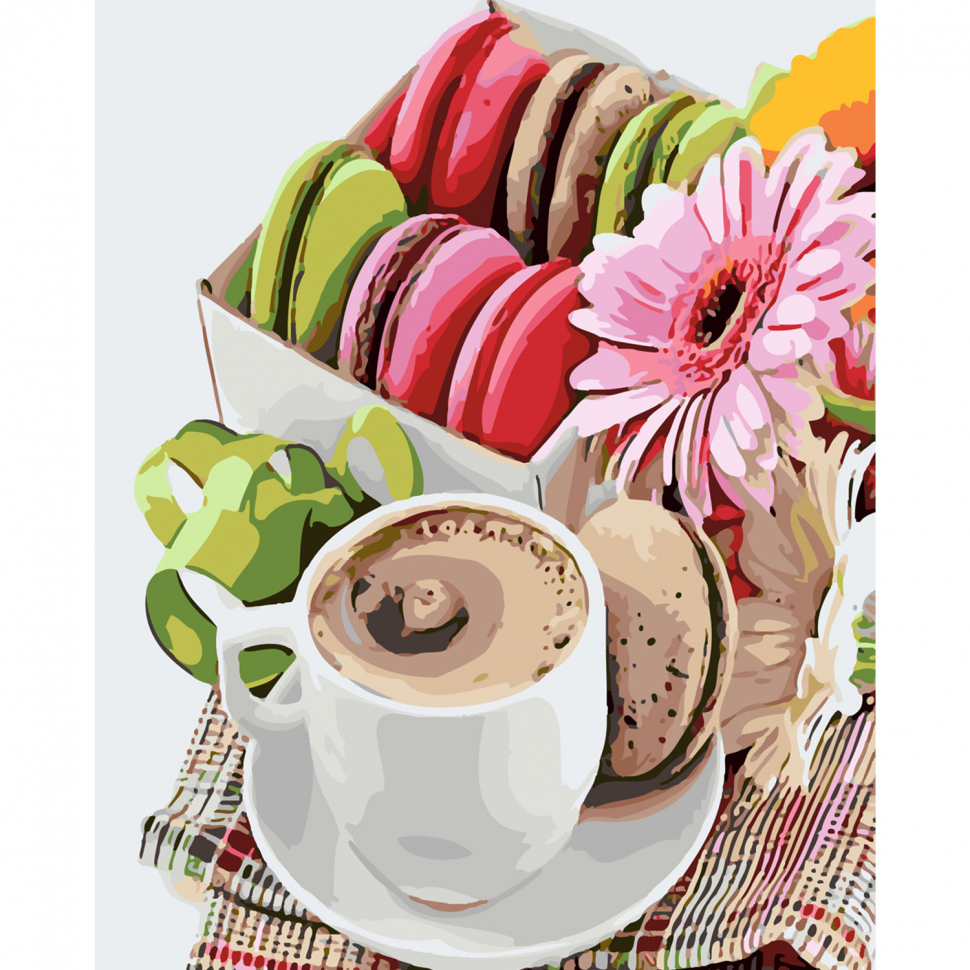 

Картина по номерам Macaroons, 40х50 см