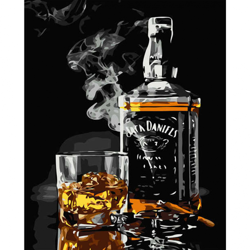 

Картина по номерам Jack Daniels 2, 40х50 см