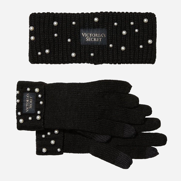 

Комплект (перчатки + повязка) Victoria's Secret 167077091  Черный, Комплект (перчатки + повязка) Victoria's Secret 167077091 One size Черный