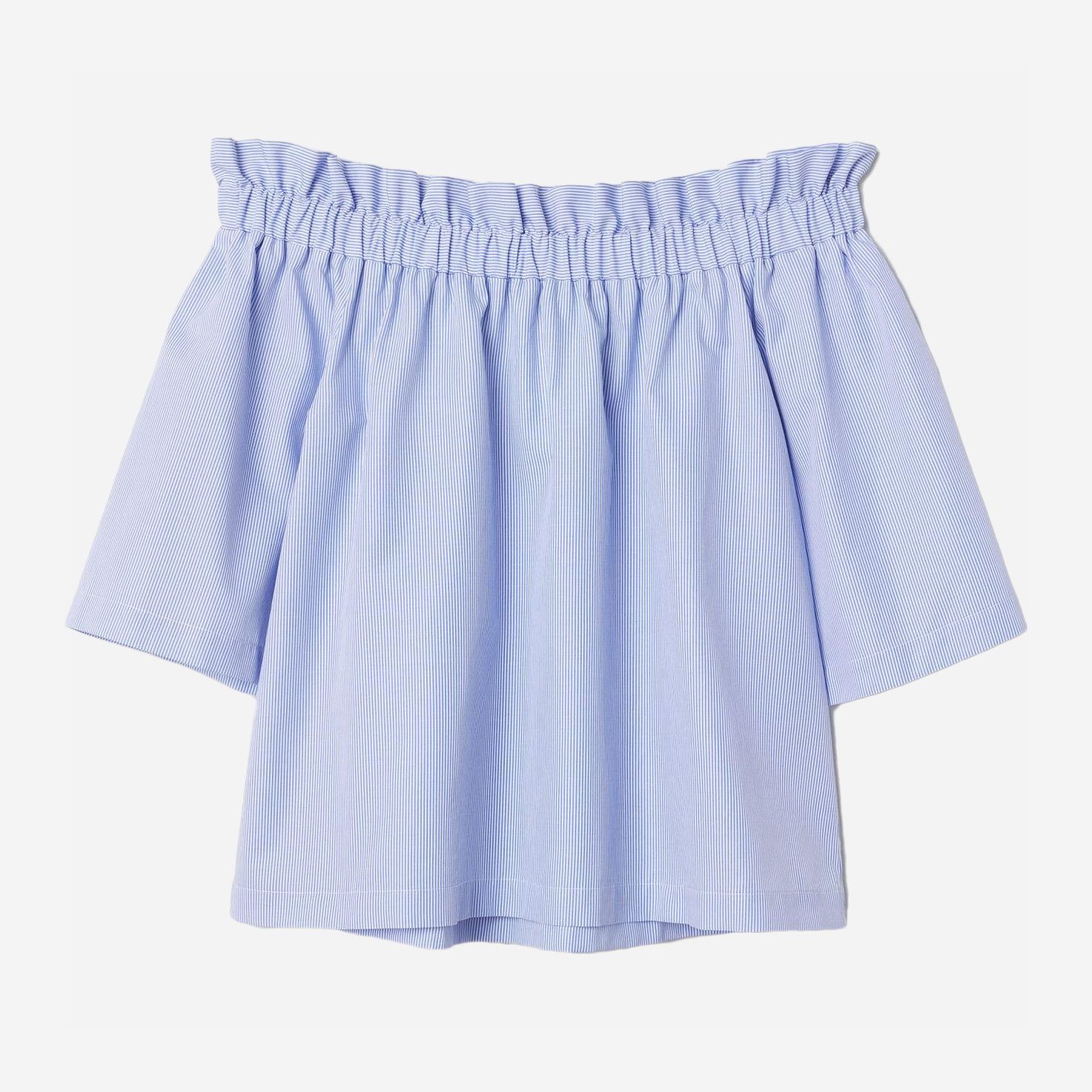 

Топ H&M XAZ182002BMDQ  Синий с белым, Топ H&M XAZ182002BMDQ 34 Синий с белым