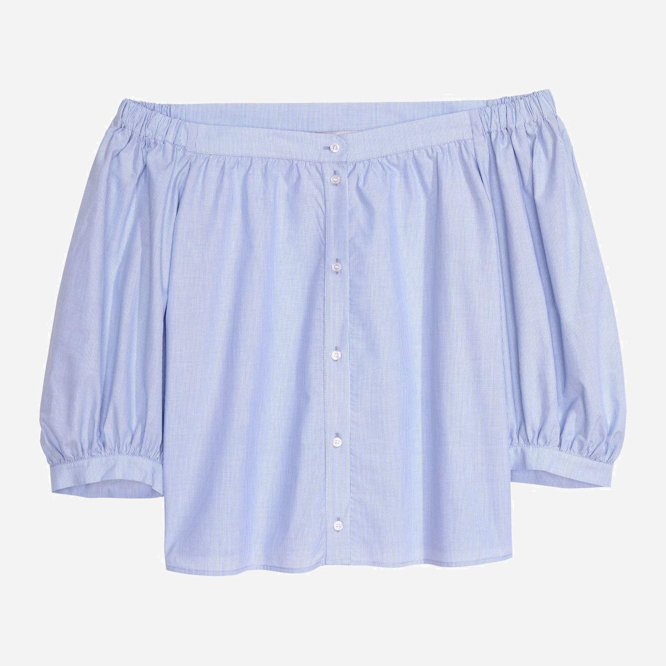 

Топ H&M XAZ235758CMQA  Синий с белым, Топ H&M XAZ235758CMQA 34 Синий с белым