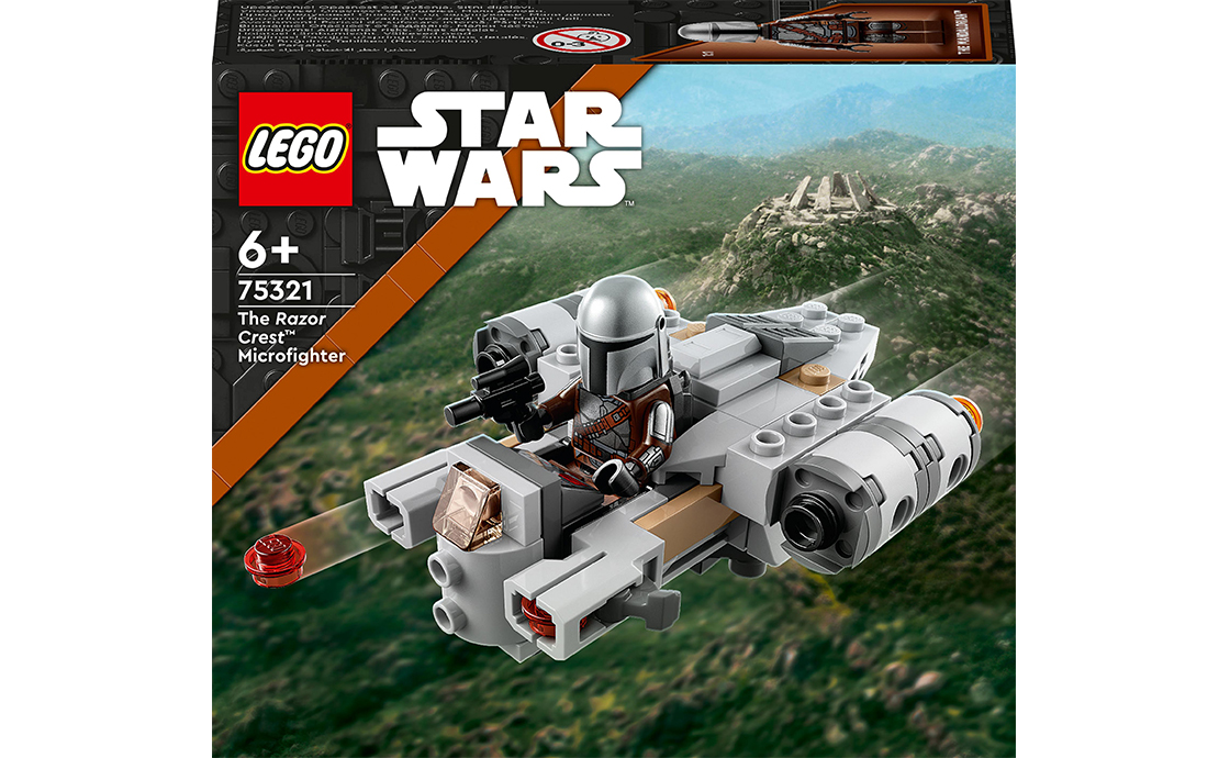 

Конструктор LEGO ТМ Гострий гребінь™ Мікровинищувач 98 деталей (75321)