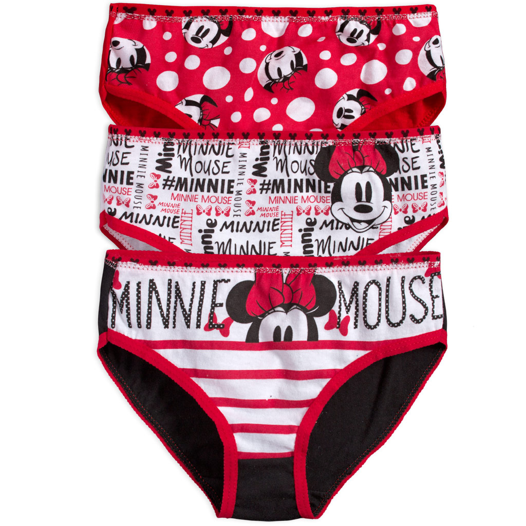 

Трусики 3 шт. Disney Minnie Mouse (Минни Маус) 140/152 см Разноцвет UE3008