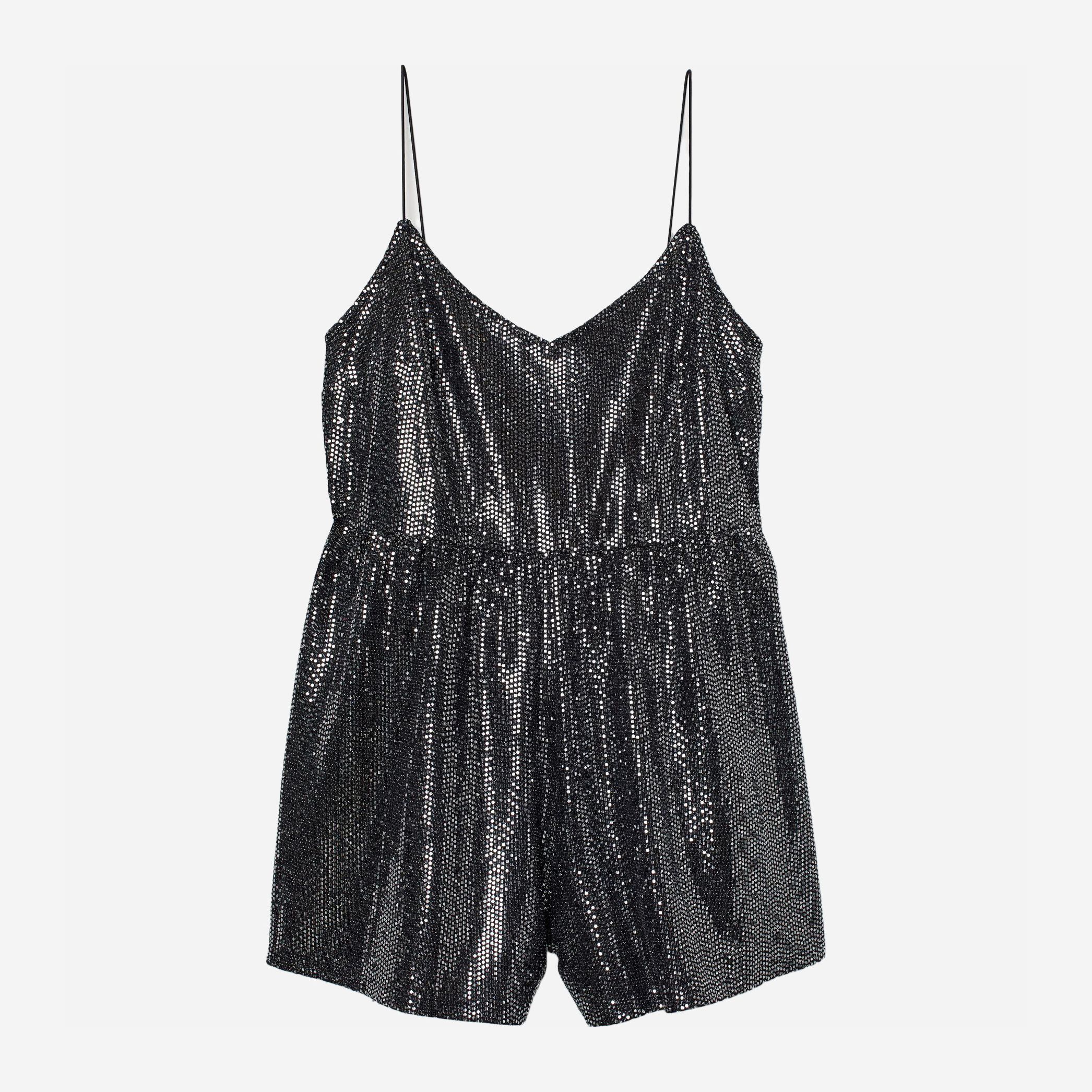 

Комбинезон H&M XAZ246692YCMA  Черный с серебристым, Комбинезон H&M XAZ246692YCMA 4XL Черный с серебристым