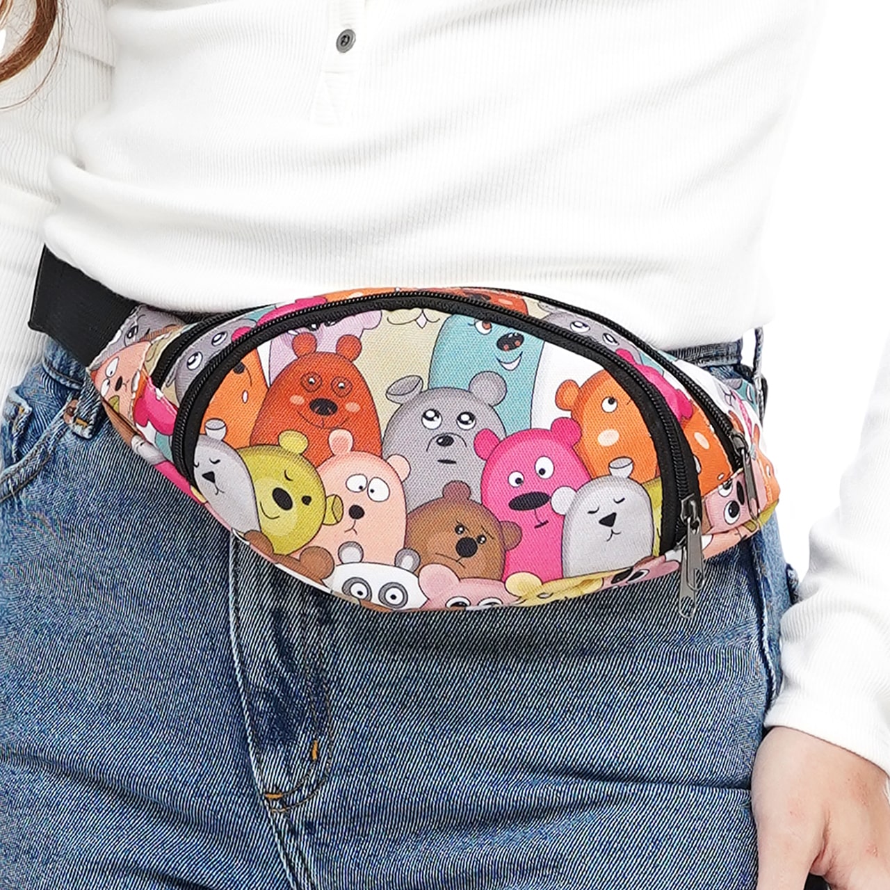 

Сумка на пояс Tiger Rio Print+ Мишки смешные
