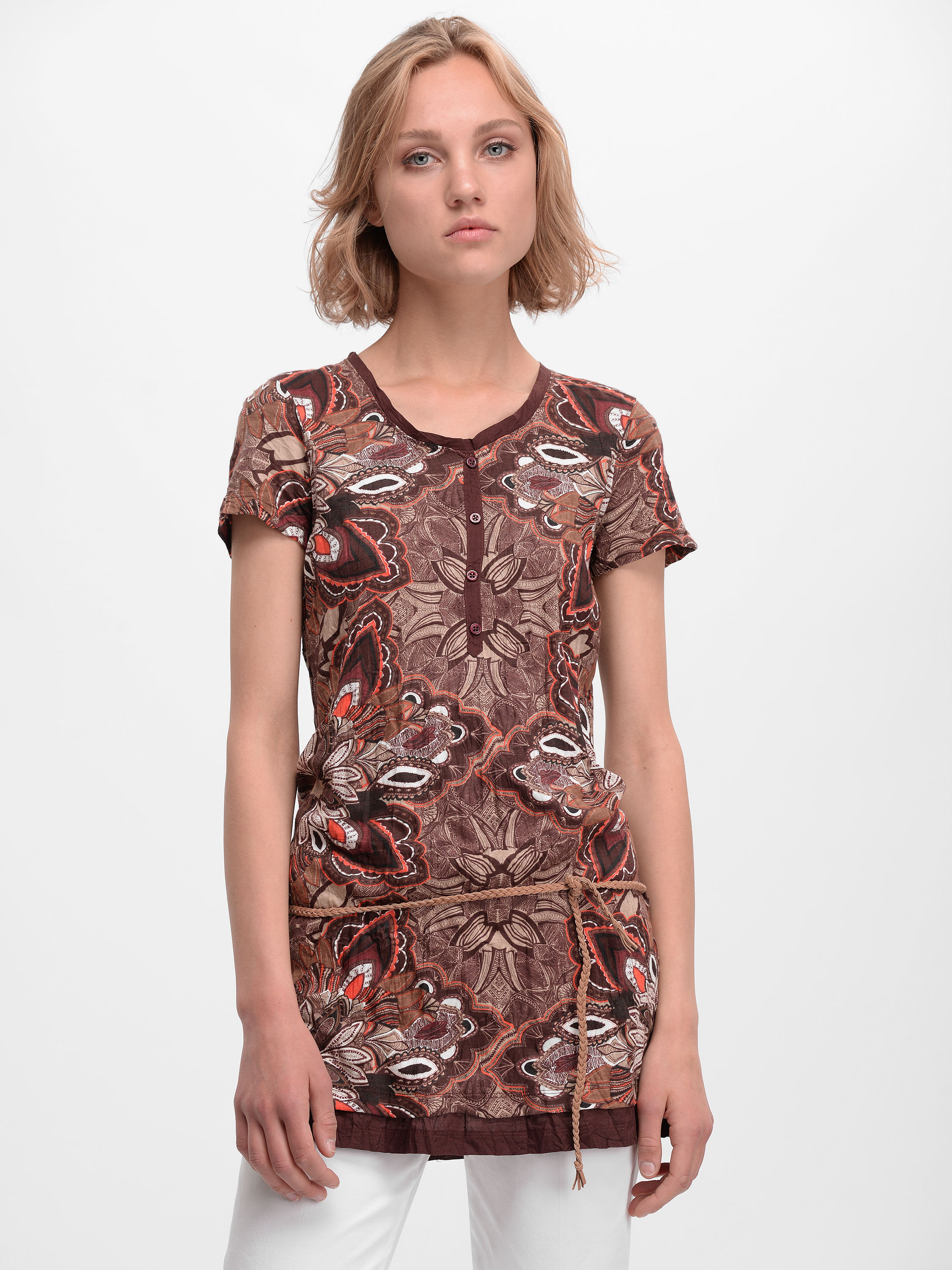 

Туника Tom Tailor tt05330039 XS Коричневая