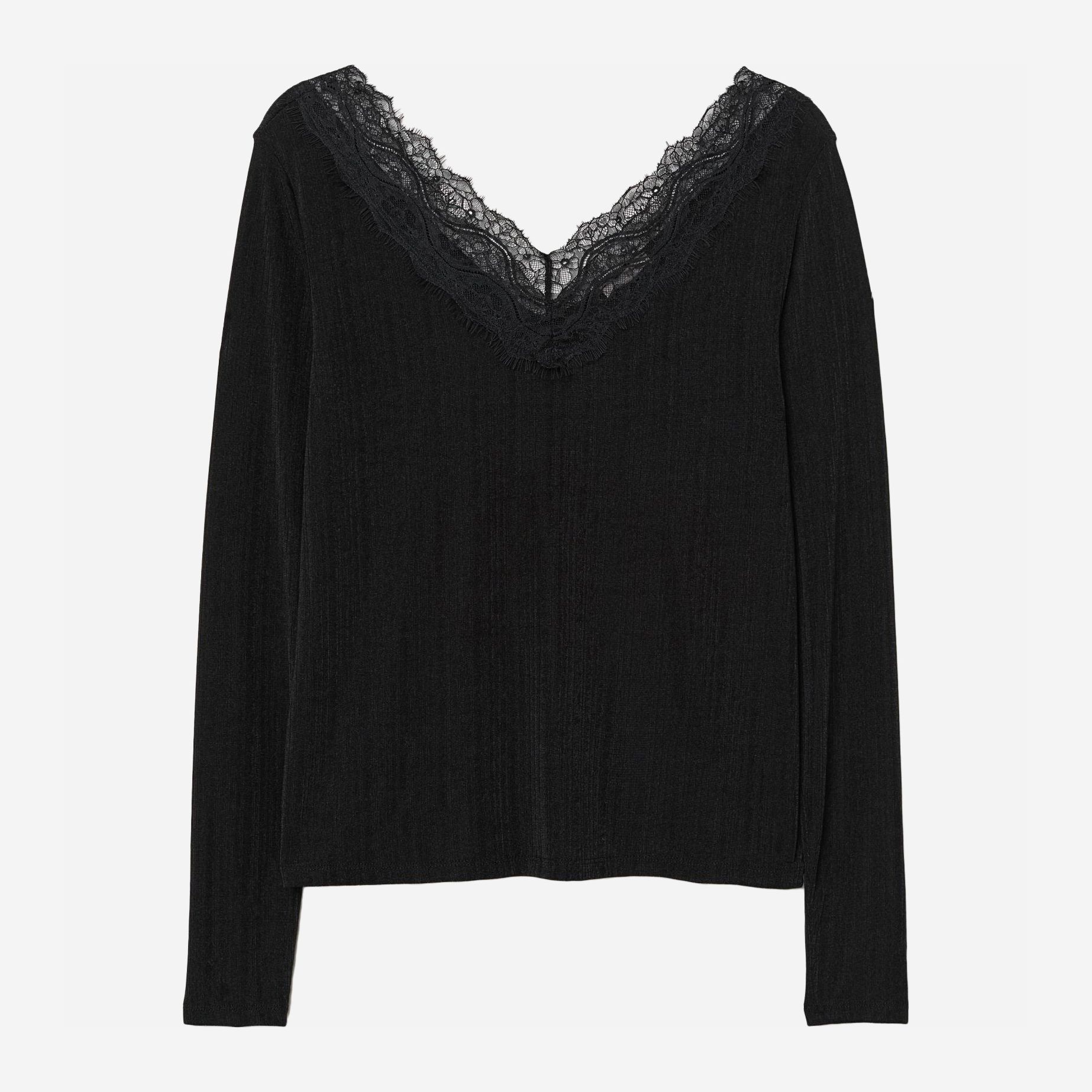 

Блузка H&M XAZ169496SAJP  Черная, Блузка H&M XAZ169496SAJP 2XL Черная