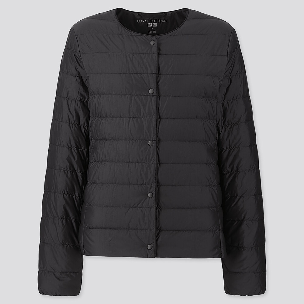 

Куртка Uniqlo сверхлегкая пуховая ХХS черная