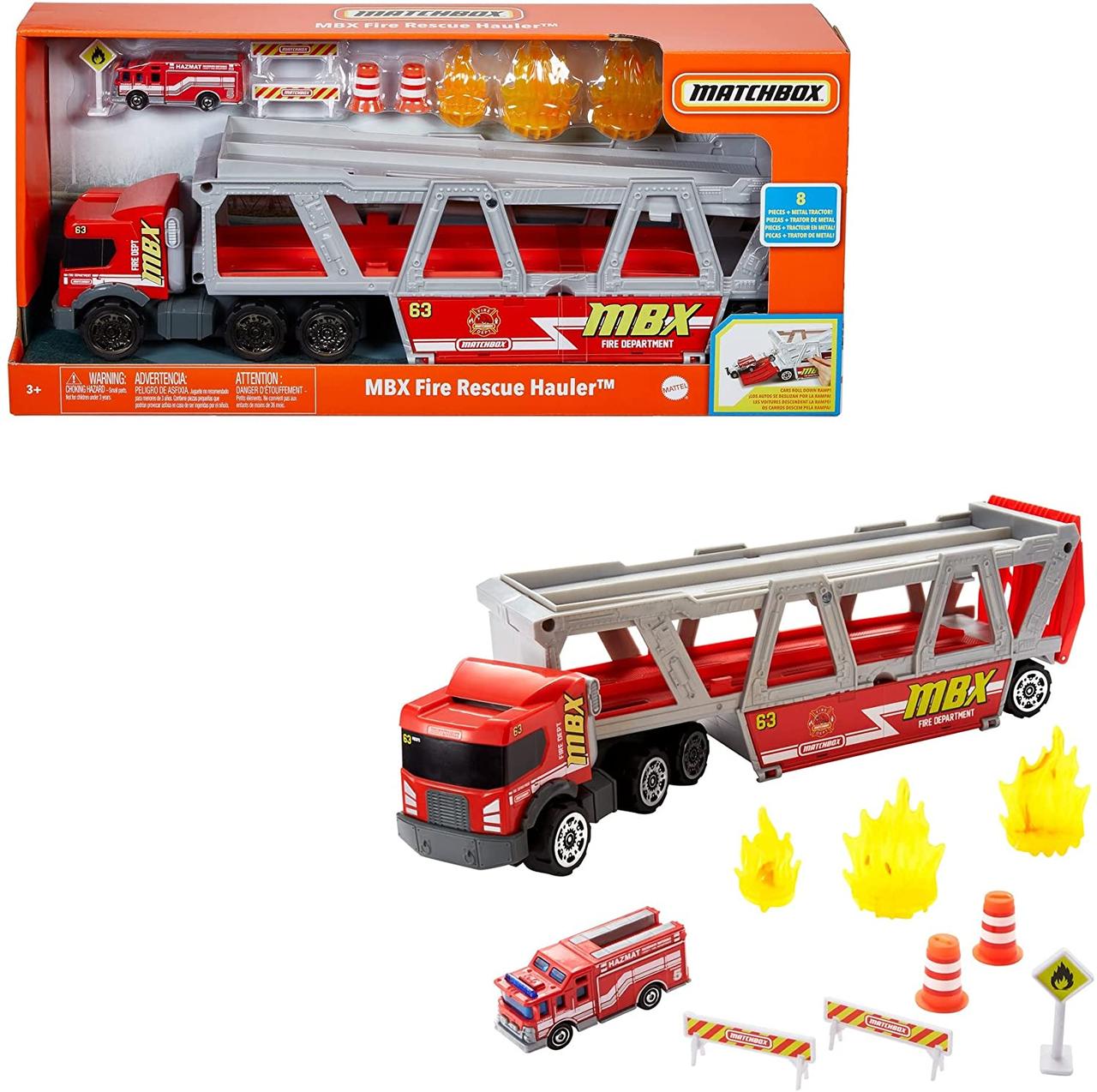 

Автовоз Matchbox грузовик-транспортер Дорожное приключение
