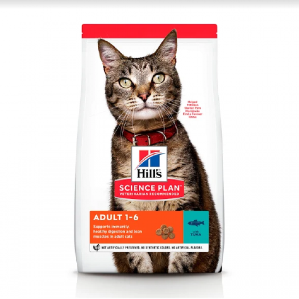

Hills Feline Adult корм для взрослых кошек с тунцом - 3 кг