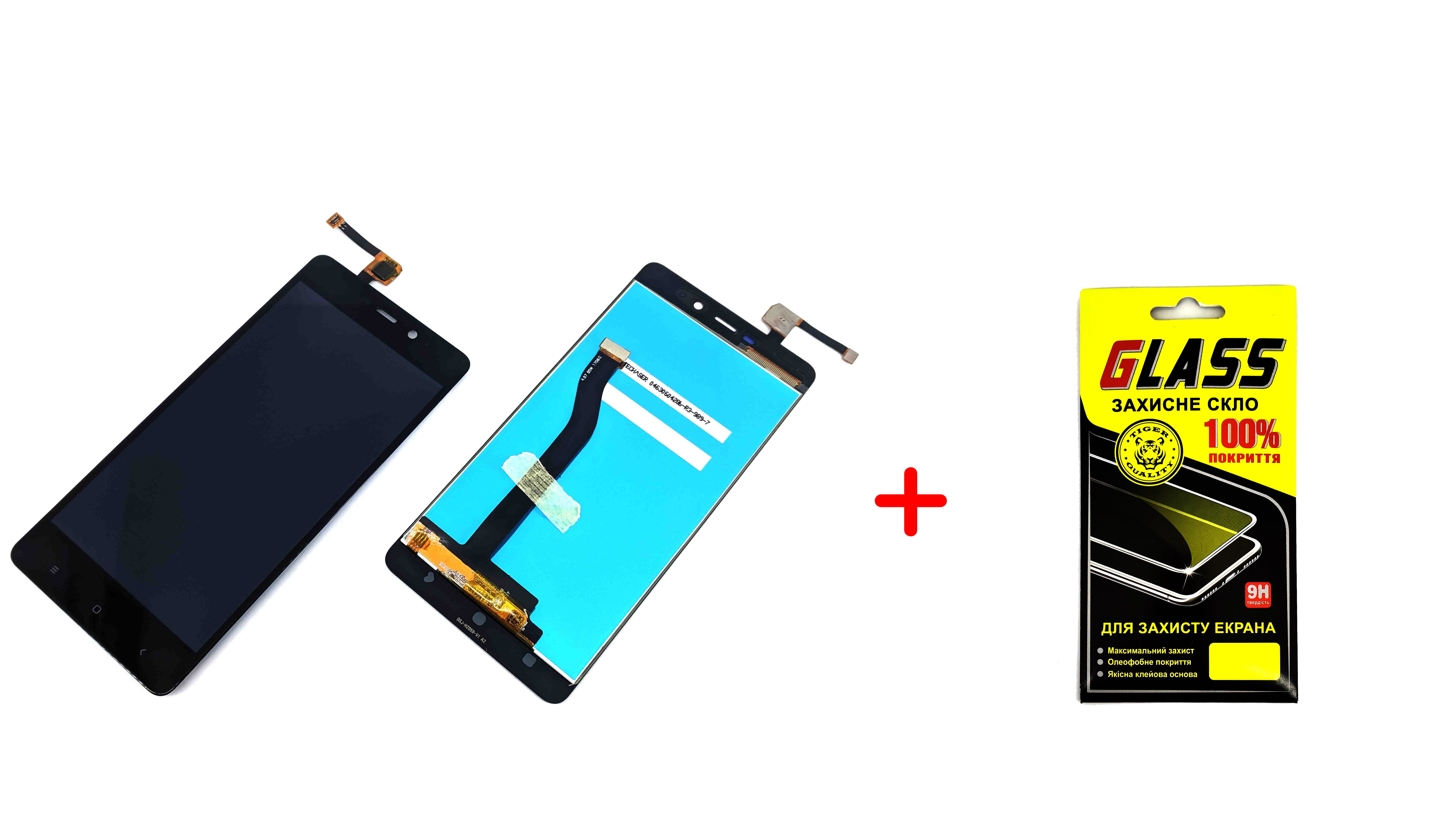 

Дисплей с сенсором тачскрином (дисплейный модуль) Power для Xiaomi Redmi 4 Pro / Redmi 4 Prime черный + защитное стекло
