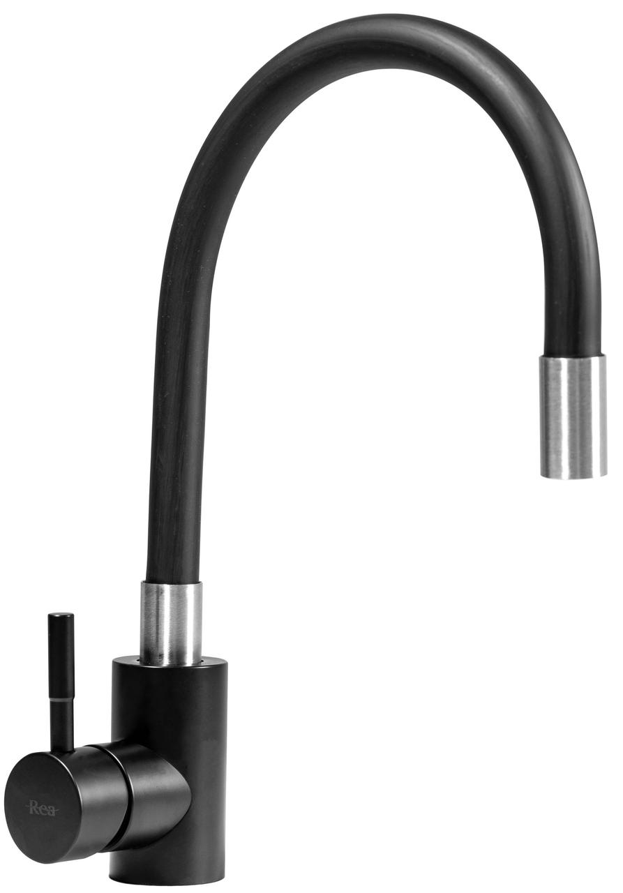 

Смеситель с гибким изливом REA CLEVER REA-B5698 черный (84387)
