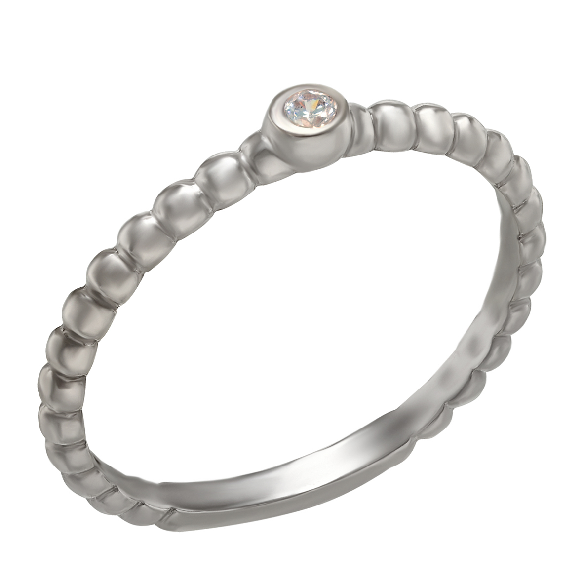 

Серебряное кольцо с фианитом Tango Jewellery Company 380185С размер 13