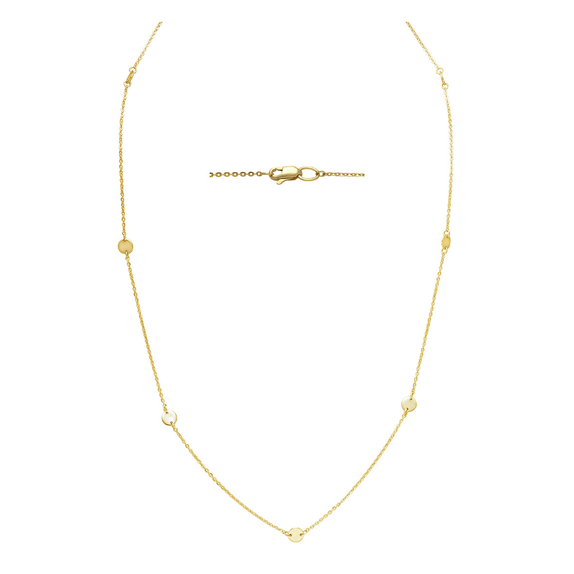 

Золотое колье "В стиле TANGO" Tango Jewellery Company 860252М размер 400