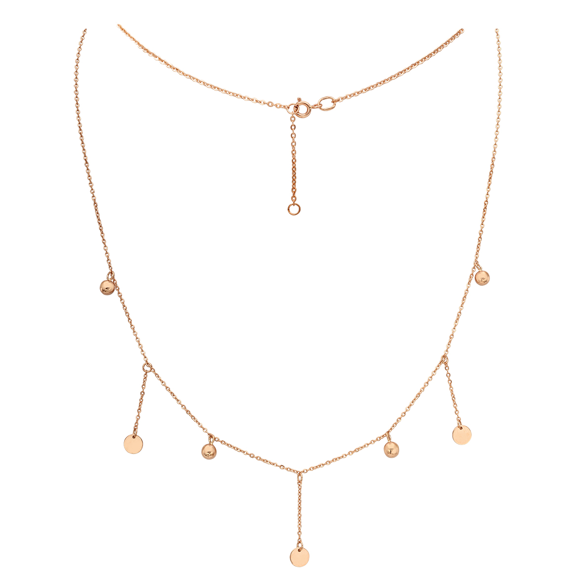 

Золотое колье "Де Колье" Tango Jewellery Company 860390 размер 400