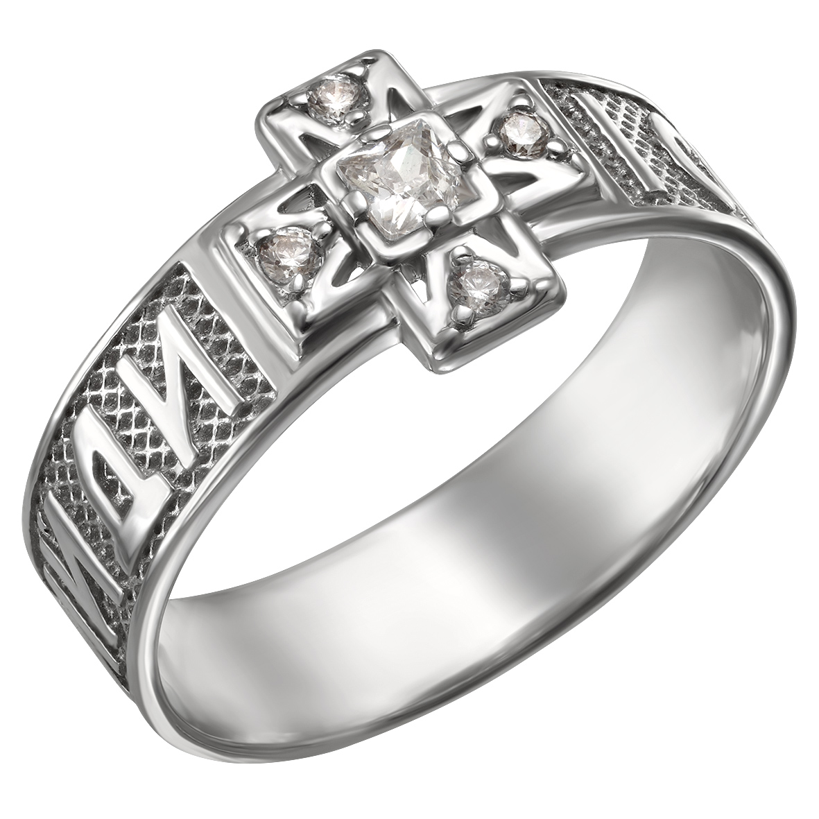 

Серебряное кольцо с фианитами Tango Jewellery Company 380372С размер 17