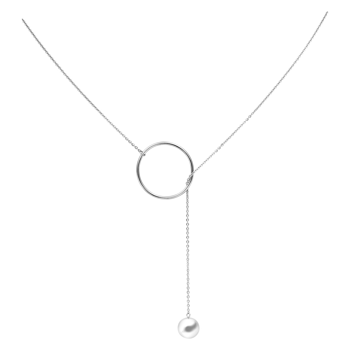 

Серебряное колье без вставок из коллекции "Де Колье" Tango Jewellery Company 860415С размер 400