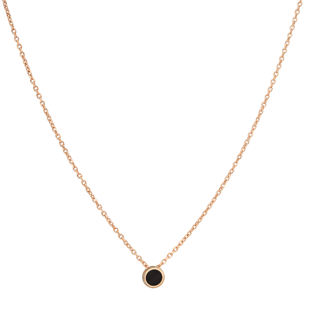 

Золотое колье со вставкой агата / перламутра Tango Jewellery Company 869424 размер 400