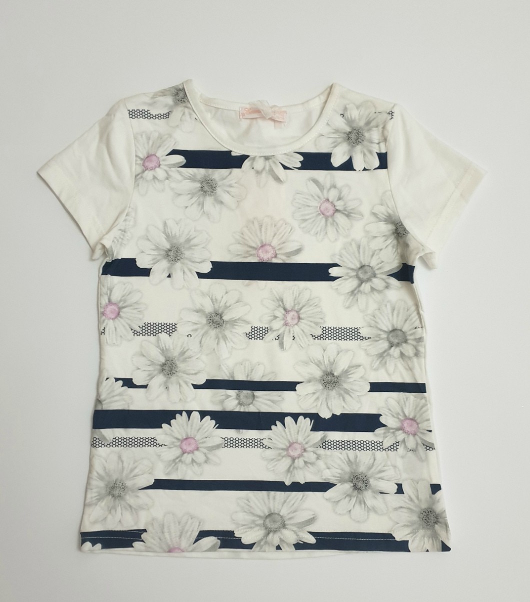 

Футболка Emma girl 7523 110/116 см Белая
